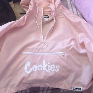 COPY - Pink Cookies Women Crop Windbreaker